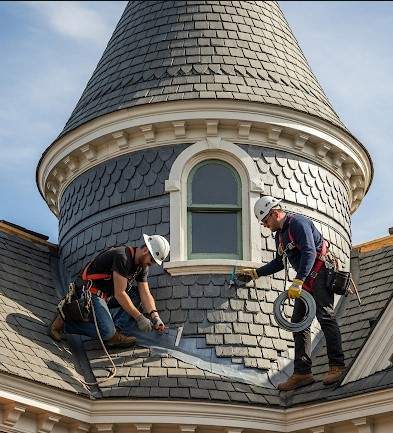 4. Couverture de tourelles