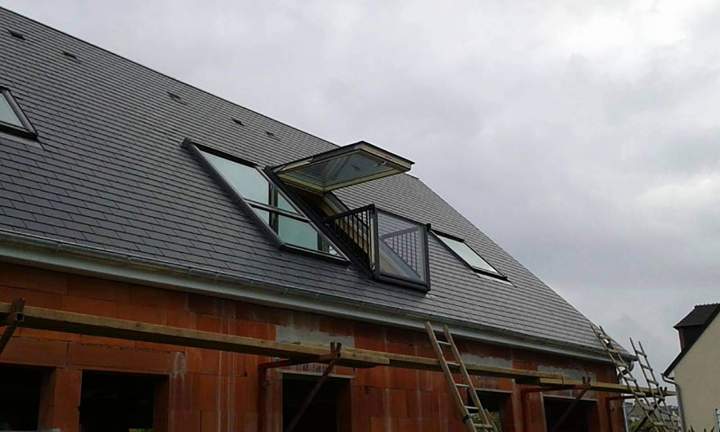 Rénovation complète de toiture traditionnelle